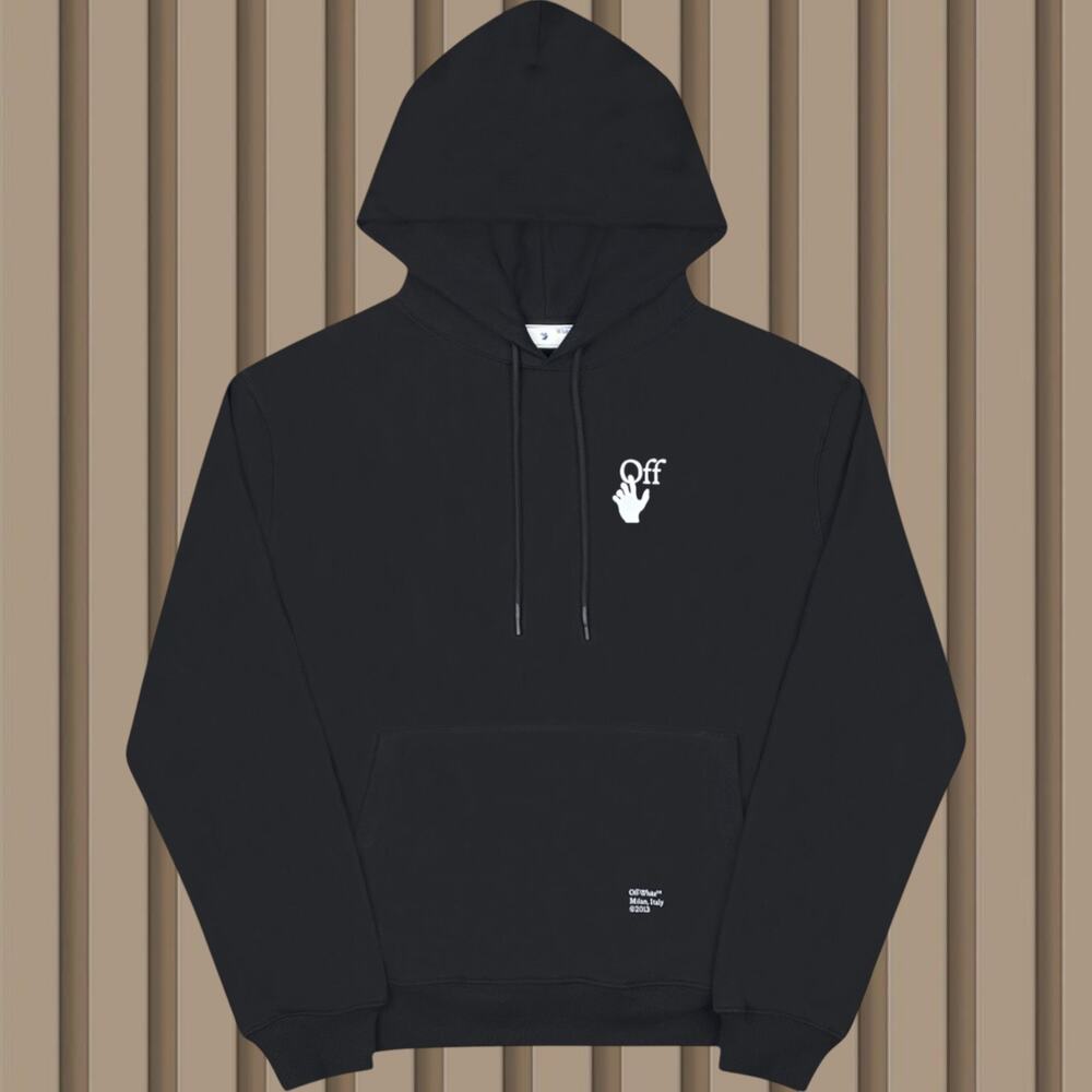 Off-White Men's Hoodie Black